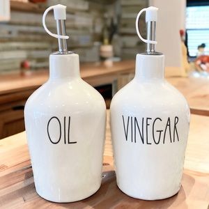 Oil and Vinegar Cruets Rae Dunn